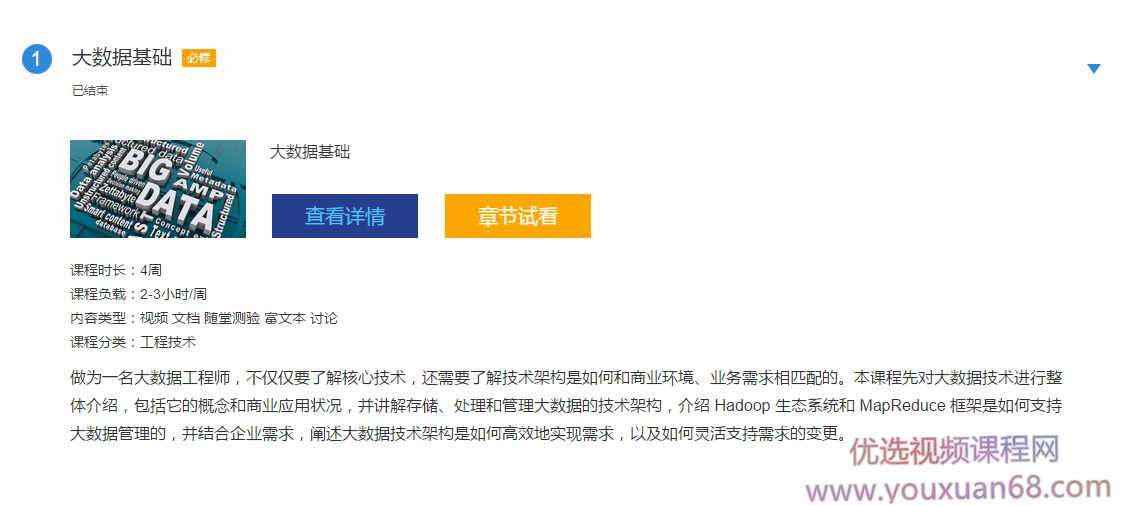 网易微专业wiley大数据工程师插图 网易微专业wiley大数据工程师插图