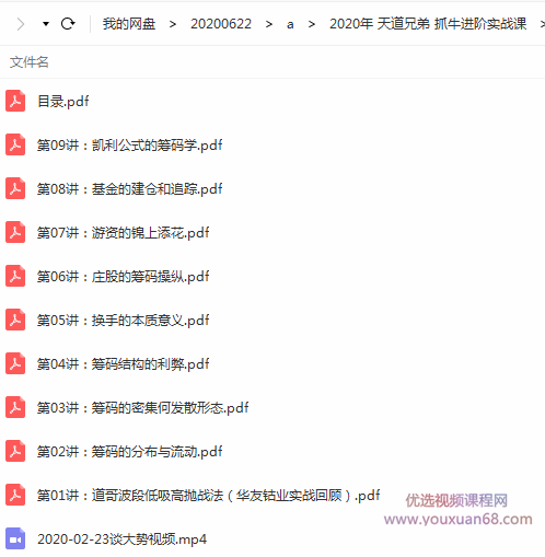 2020年天道兄弟 抓牛进阶实战课插图