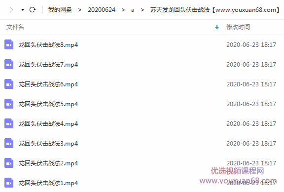 苏天发微课程龙回头伏击战法插图