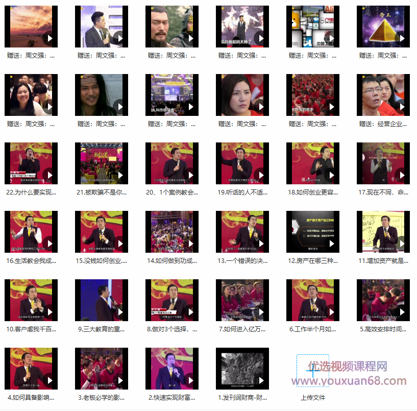 周文强《顶级财商思维课》22集视频插图1 周文强《顶级财商思维课》22集视频插图1