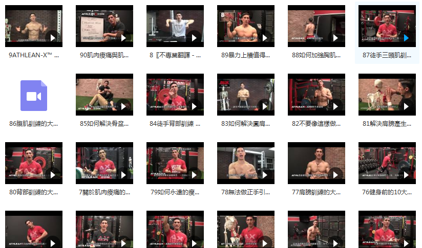 杰夫叔健身培训视频教程_健身教学视频_徒手健身插图