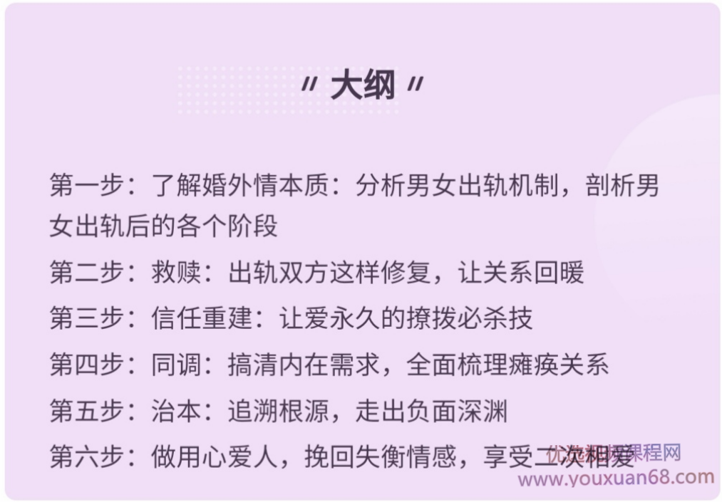 出轨深层心理分析:理性认识情感危机插图1