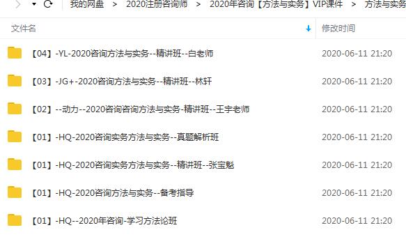 2020年注册咨询工程师《方法与实务》全套精讲班视频课程插图