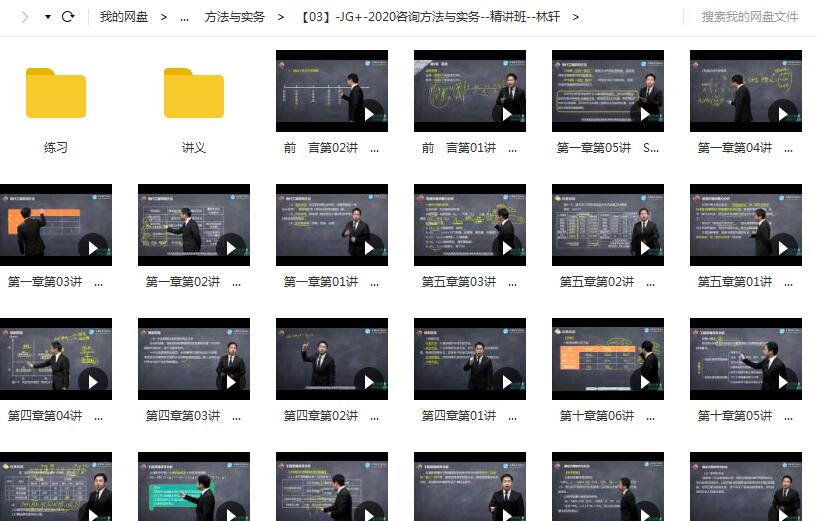 2020年注册咨询工程师《方法与实务》全套精讲班视频课程插图1