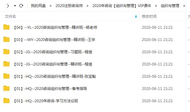 2020年注册咨询工程师《组织与管理》全套精讲班视频课程插图