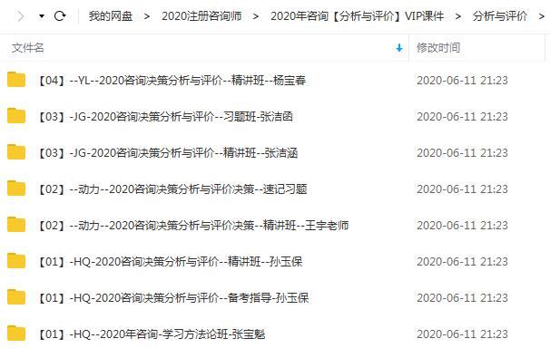 2020年注册咨询工程师《分析与评价》全套精讲班视频

<h3 title=