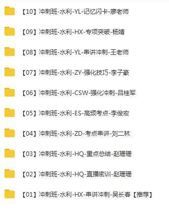 2020二级建造师《水利实务》水利水电工程管理与实务全套视频课程插图1