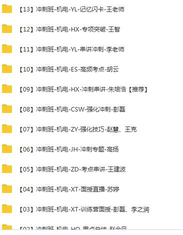 2020二级建造师《机电工程管理与实务》冲刺班习题班全套视频课程插图1