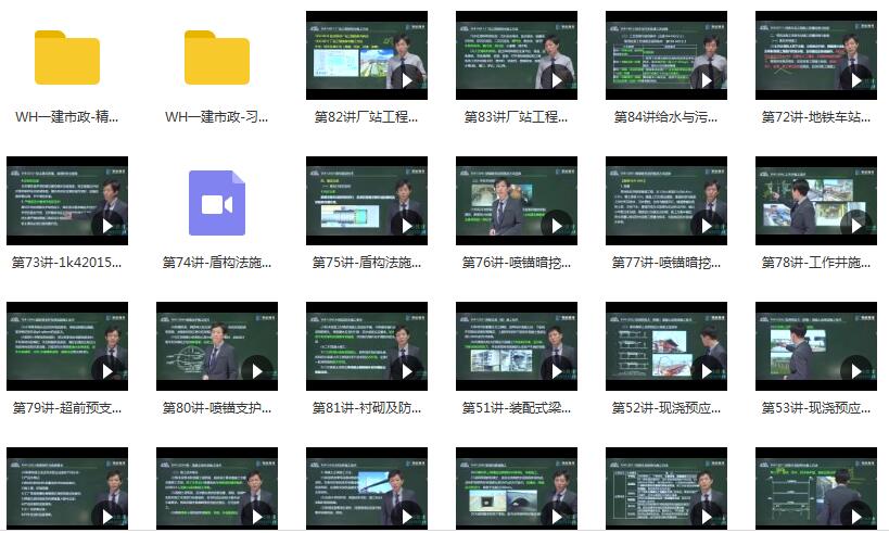 2020年一级建造师市政工程管理与实务(市政实务)全套精讲班视频教程插图2