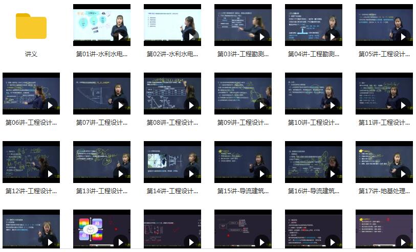 2020年一级建造师水利水电管理与实务全套精讲班视频课程插图2
