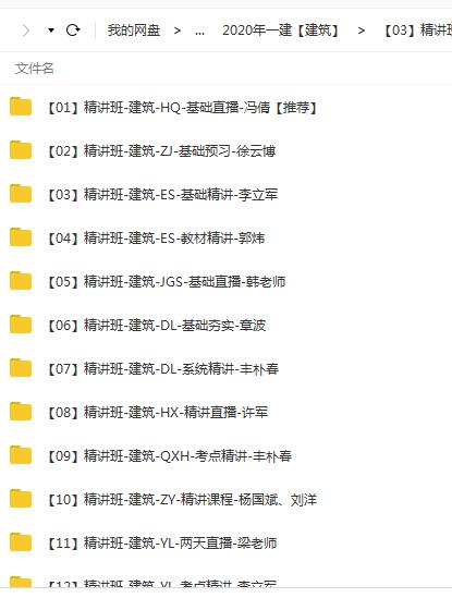 2020年一级建造师建筑工程管理与实务(建筑实务)全套精讲班视频课程插图1