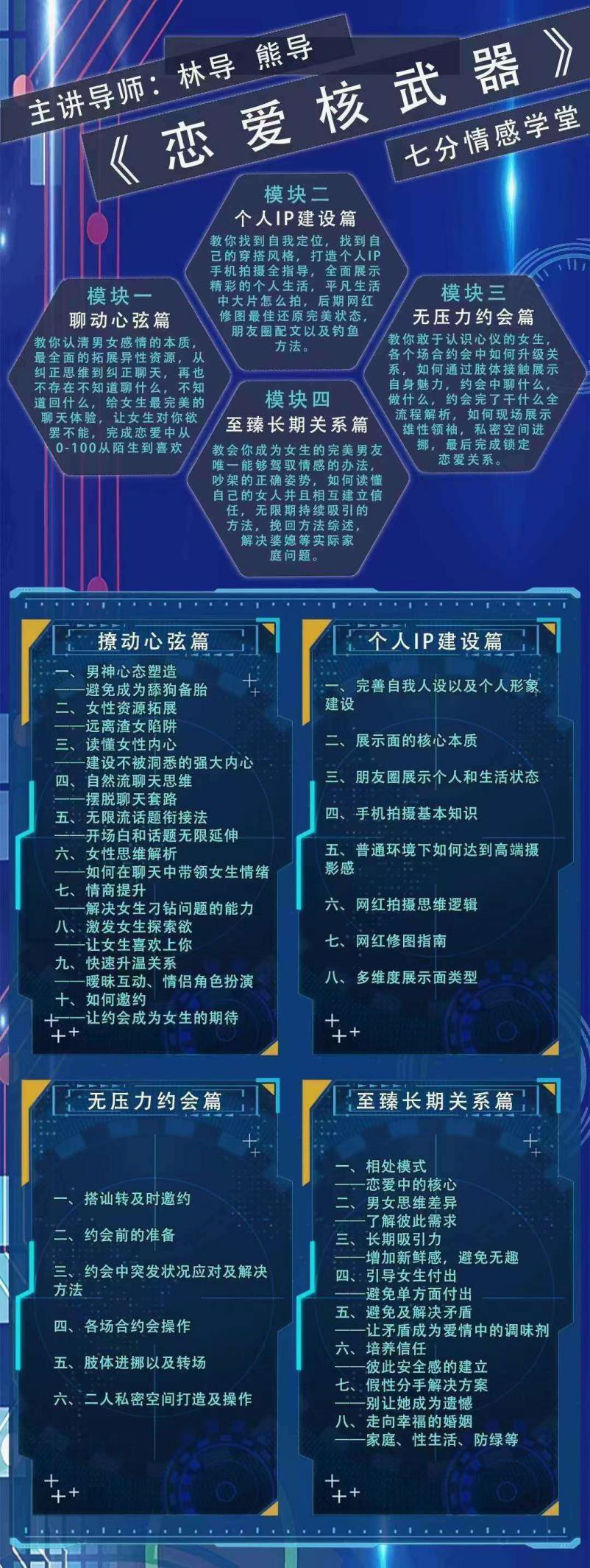 七分情感学堂-《恋爱核武器》插图 七分情感学堂-《恋爱核武器》插图