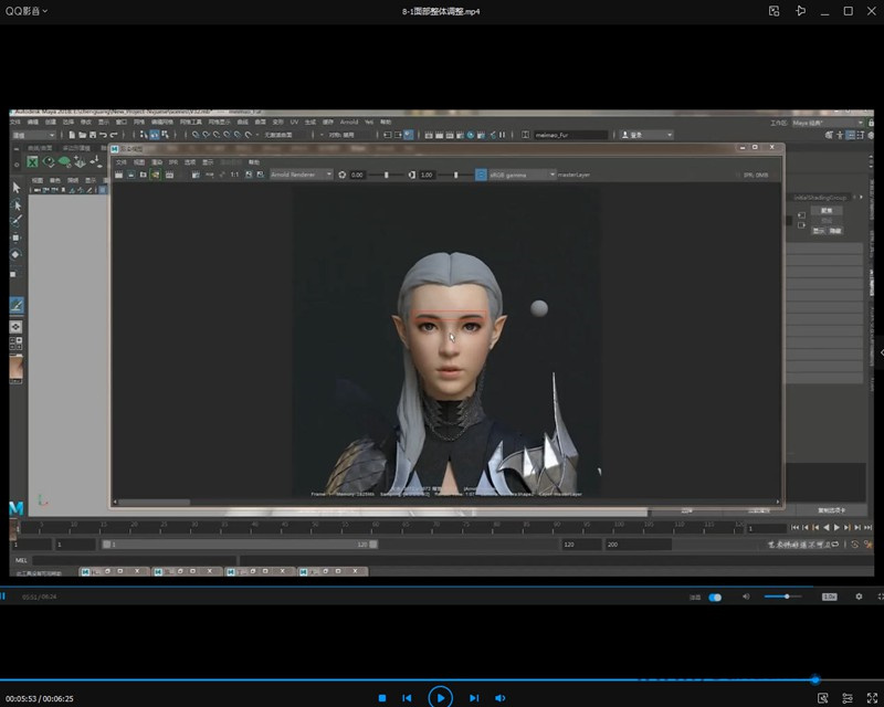 暗影刺客教程高精度商业项目流程影视角色制作插图3 暗影刺客教程高精度商业项目流程影视角色制作插图3