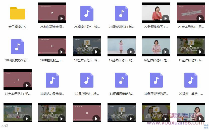 亲子阅读课程全集（17集视频+9集音频+讲义）插图