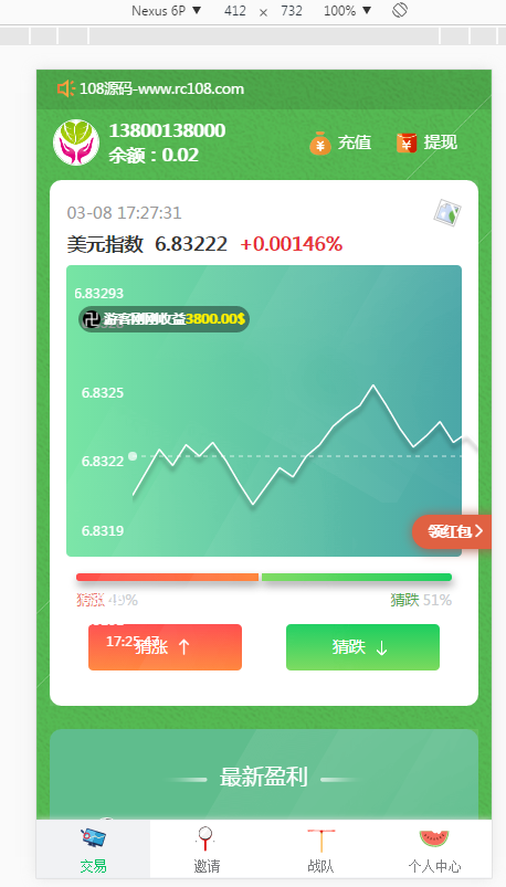 最新完美运营版-币圈系统源码+K线完美+已对接支付和提现插图1