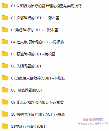认知行为治疗CBT系统培训课,理论+案例演练和讲评,120课时插图 认知行为治疗CBT系统培训课,理论+案例演练和讲评,120课时插图