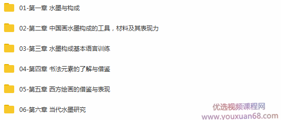 中国水墨画构成精讲插图 中国水墨画构成精讲插图