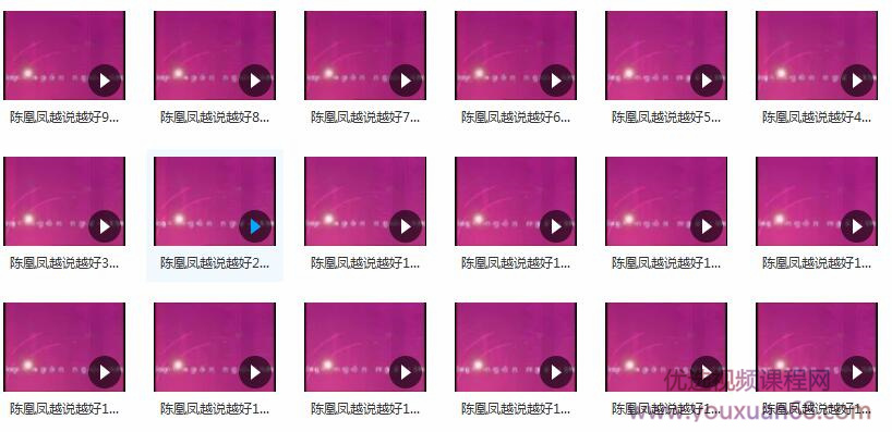 陈凰凤专业越南语学习视频-越说越好教学视频全集(18讲)插图