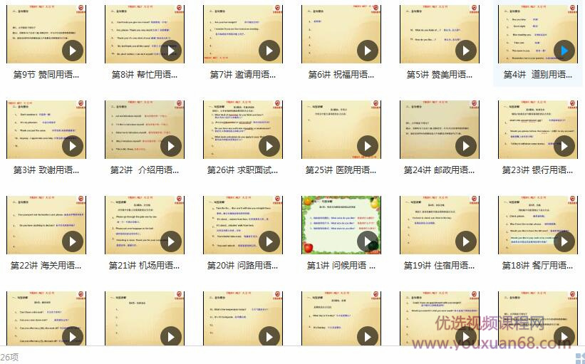 跟我学英语日常英语对话视频教程（scott 26集）插图