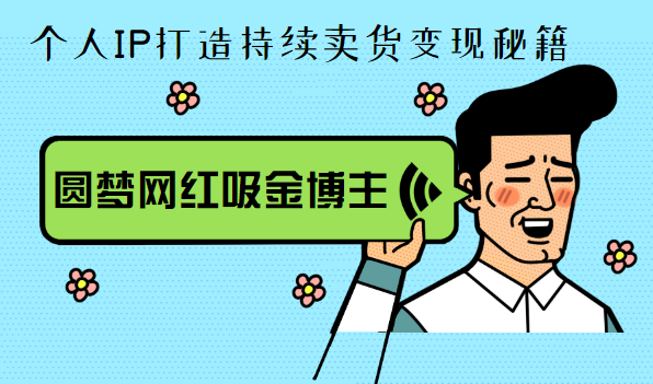 圆梦网红吸金博主：个人IP打造持续卖货变现秘籍插图