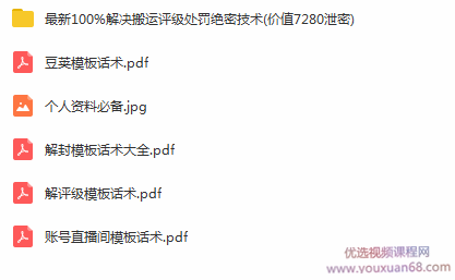 10月份最新抖音解封模板与搬运评级技术!各种解封模板话术都有!插图 10月份最新抖音解封模板与搬运评级技术!各种解封模板话术都有!插图