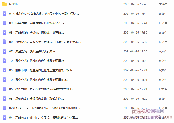 卢战卡超级个体营:解锁个人“优势”,实现个人品牌持续变现插图 卢战卡超级个体营:解锁个人“优势”,实现个人品牌持续变现插图