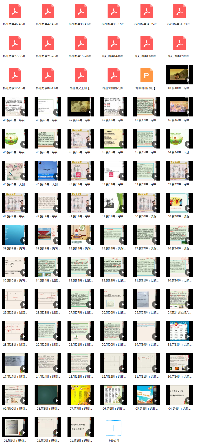 小学语文独创高效阅读解题法-全年精进班(杨红)插图 小学语文独创高效阅读解题法-全年精进班(杨红)插图