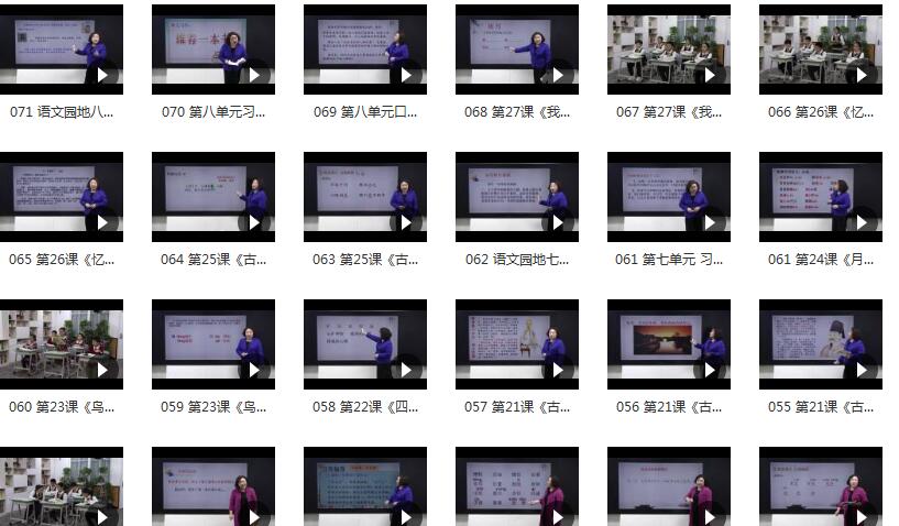 小学五年级语文上册课本知识点同步教学视频(部编版 上学期 69小讲)插图