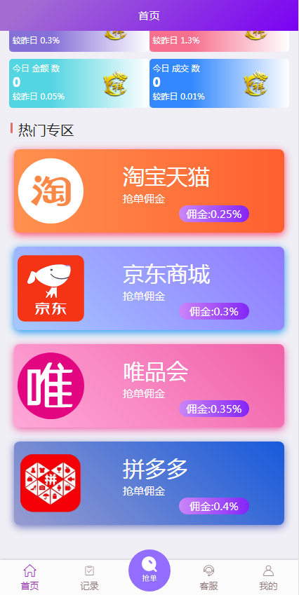 【最新版】淘宝京东拼多多唯品会商城自动抢单系统源码插图3