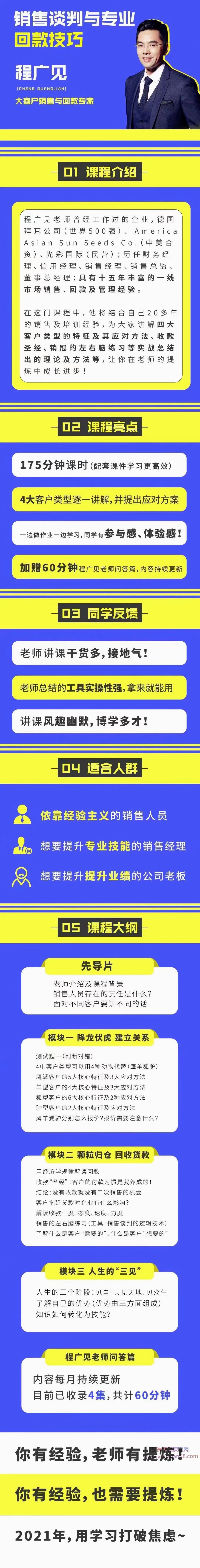 程广见销售谈判与专业回款技巧插图 程广见销售谈判与专业回款技巧插图