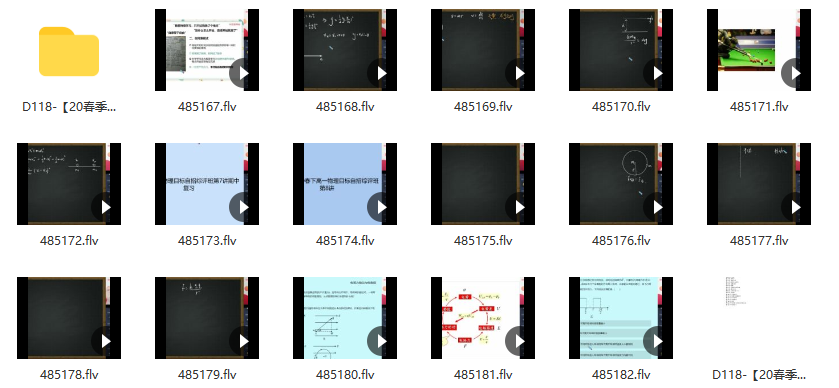 春季目标自招综评班高一物理于鲲鹏直播班全16讲插图 春季目标自招综评班高一物理于鲲鹏直播班全16讲插图