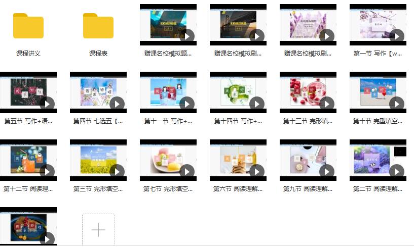 2019通用版高三英语春季系统辅导冲刺班教学视频(14讲 斯琴)插图 2019通用版高三英语春季系统辅导冲刺班教学视频(14讲 斯琴)插图