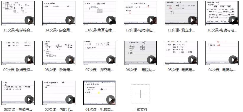 2019秋季质心物理初二物理竞赛辅导教学视频(特长班 15讲)插图 2019秋季质心物理初二物理竞赛辅导教学视频(特长班 15讲)插图