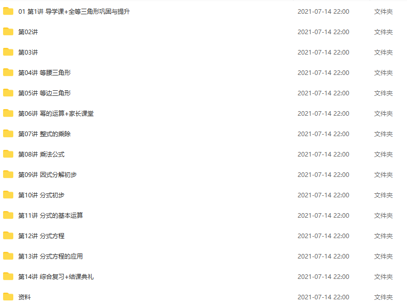 2020年暑假课程初二数学箐英班 朱韬插图 2020年暑假课程初二数学箐英班 朱韬插图