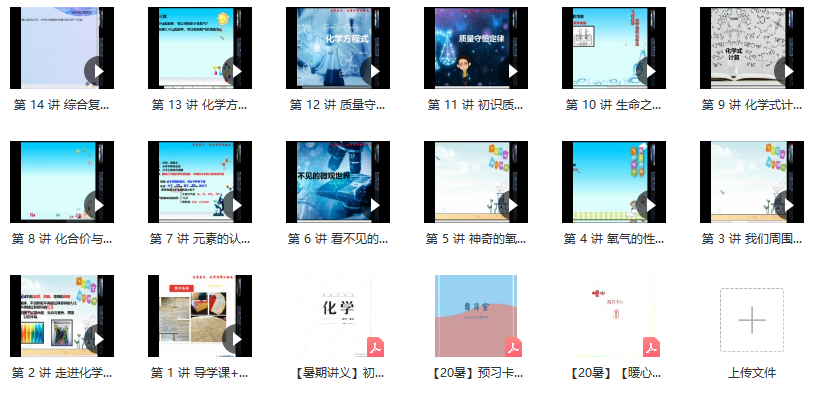 【2020暑假】初二升初三化学直播目标班(全国版)14讲 陈潭飞插图 【2020暑假】初二升初三化学直播目标班(全国版)14讲 陈潭飞插图