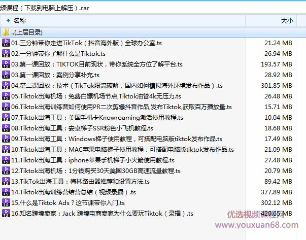 海外短视频训练营：0基础搞定抖音国际版TikTok插图