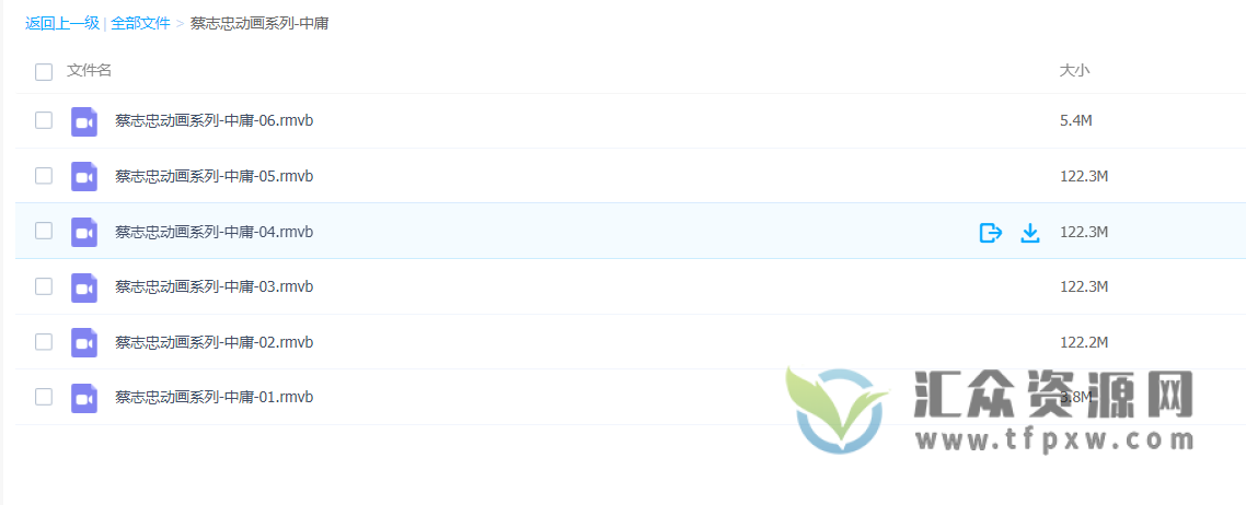 《蔡志忠经典动画系列-中庸》 视频全集(珍藏版) 百度网盘下载插图1 《蔡志忠经典动画系列-中庸》 视频全集(珍藏版) 百度网盘下载插图1