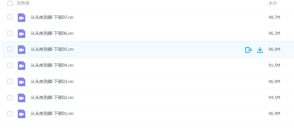 赵之心《从头炼到脚-下部》视频教程插图1