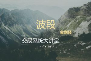 [谢磊]期货金刚经大讲堂视频课程 20集