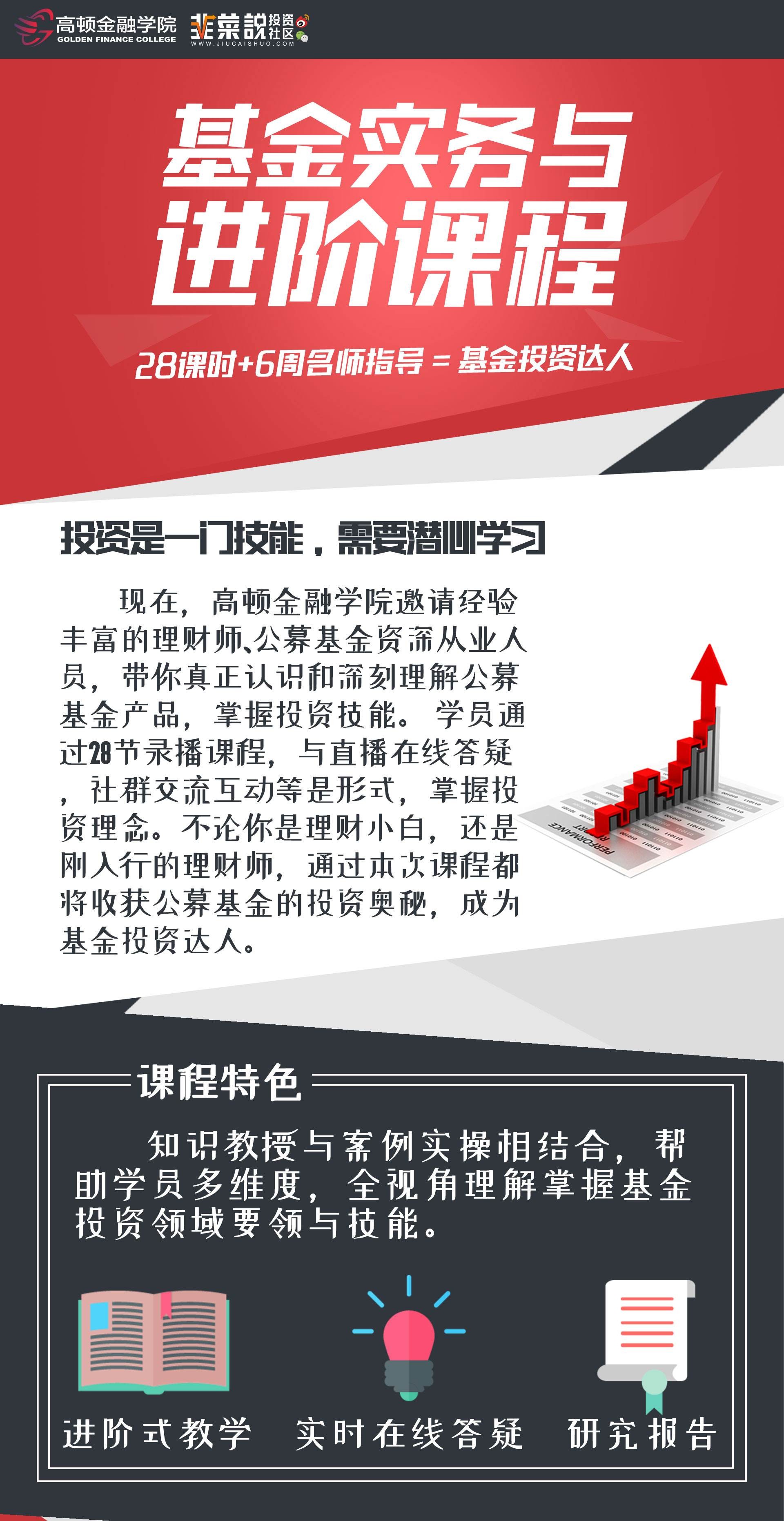 基金实务与进阶成长营