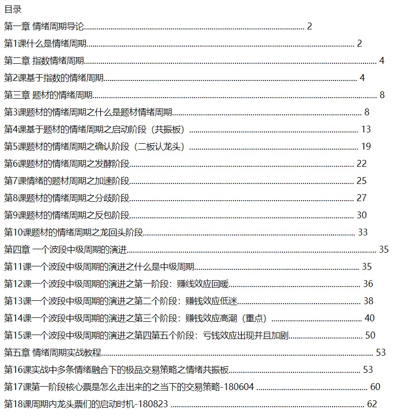 复盘哥龙头股的情绪周期教程(珍藏版)插图 复盘哥龙头股的情绪周期教程(珍藏版)插图
