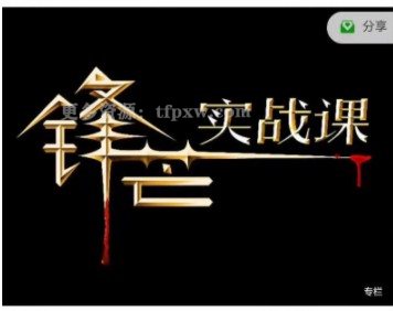 锋芒实战学院《复盘有道实战课》插图 锋芒实战学院《复盘有道实战课》插图