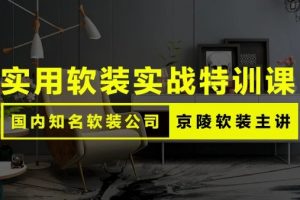 京陵软装：实用普通住宅实用软装设计特训课