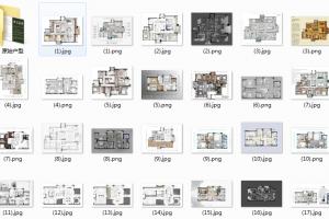 室内设计-1000+套方案设计图打包下载