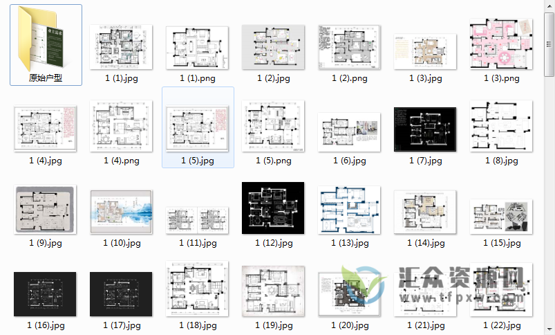 室内设计-1000+套方案设计图打包下载插图1