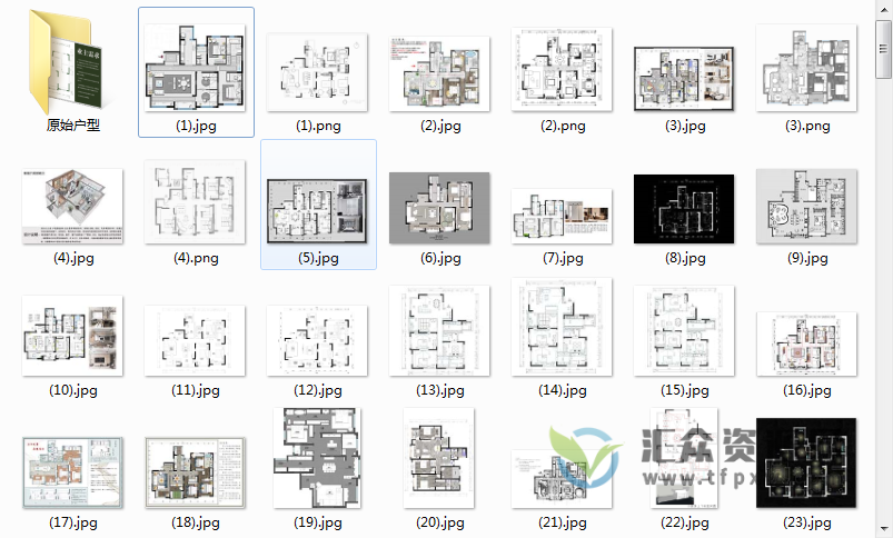 室内设计-1000+套方案设计图打包下载插图2