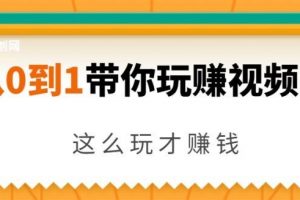 《从0到1带你玩赚视频号》日引流500+，日收入1000+
