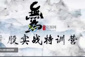 无为学院-牛股实战特训营 百度云下载