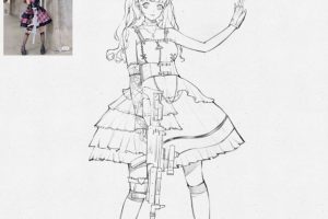 SAI基础插画学习视频教程（9课时）