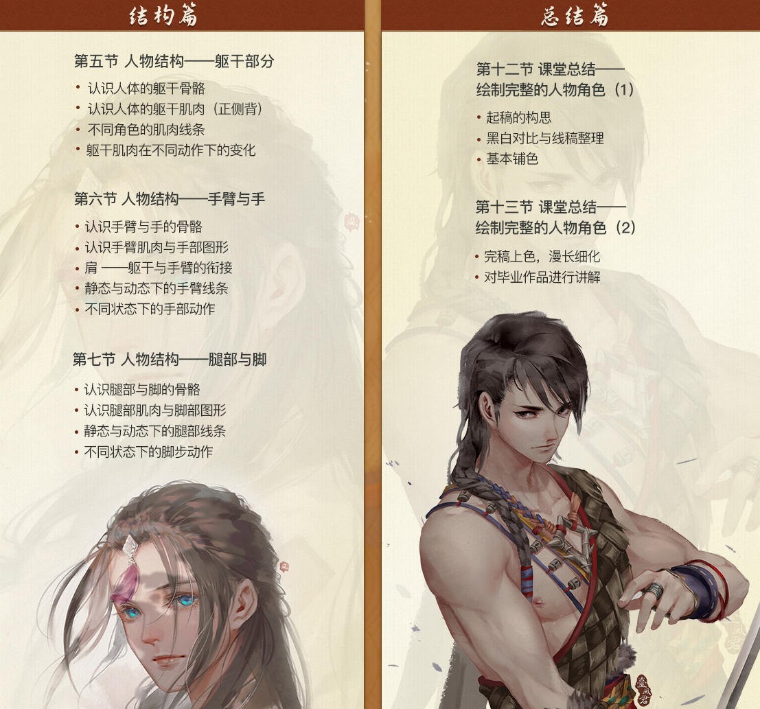 大触来了：台风君古风人物插画系统班第3期2021年6月结课插图2